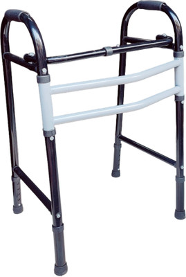 veayva WALKER Portable Light Weight Height Adjustable Foldable Walker for Men & Women Walking Stick