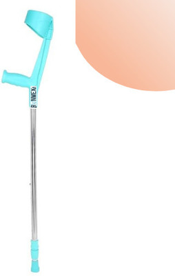 RUNMEX Premium C-Green Ergonomic Elbow Crutch – Comfortable Grip & Durable Design Walking Stick