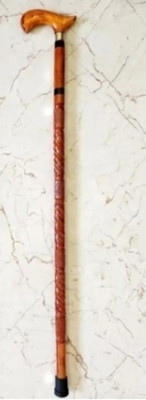 Hithika creation Morning wooden walking stick in pipe rope stick for men and women Walking Stick