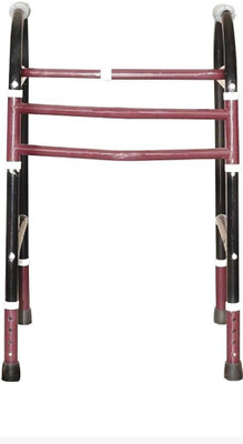 coredeal SURGICAL HEIGHT ADJUSTABLE FOLDABLE PATIENTS AND ADULTS WALKING WALKER Walking Stick