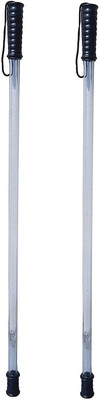 RanaCreation Polycarbonate Safety Stick (Pack of 2),fibre stick for men&women Walking Stick