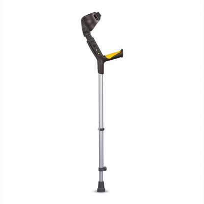 EXCLIQ Height Adjustable Elbow Support & Movable Arm Cuff Walking Stick