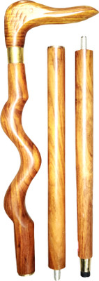 RanaCreation Wooden walking stick in duck 3fold Walking Stick