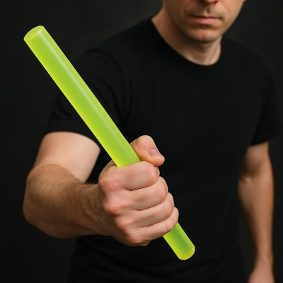 SVULINT Rubber Self-Defense Stick – Durable & Flexible Training Tool for Martial Arts Walking Stick