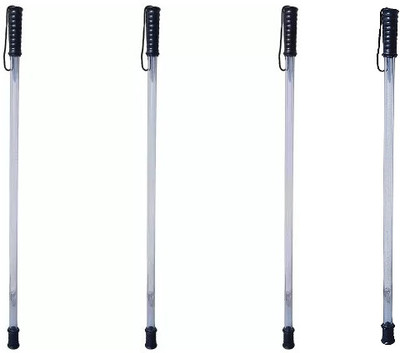 RanaCreation fiber stick for police men and women(pack of 4) Walking Stick