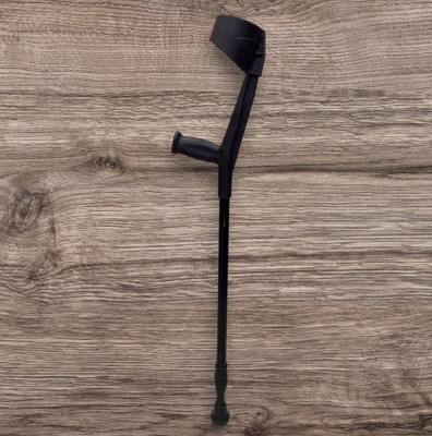 RanaCreation Elbow walking stick in black color for all people Walking Stick