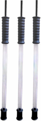 Sanvi Creation Mart Polycarbonate Security Stick (Pack of 3) High Impact resistance, Light weight Walking Stick