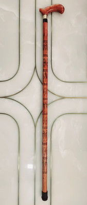 RanaCreation Wooden walking stick for grandpaa and grandmaa Walking Stick