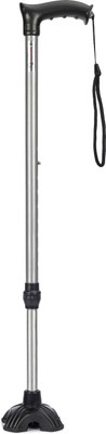 IWALK New Design with Extra Strength - Silver Walking Stick Walking Stick