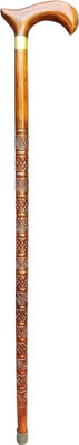 RanaCreation Wooden walking stick for antique design ln in pakka sheesham for ole people Walking Stick