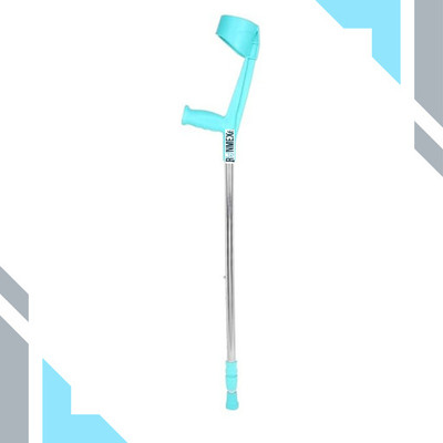 RUNMEX C-Green Elbow Crutch – Height Adjustable Walking Support for Men Women Walking Stick