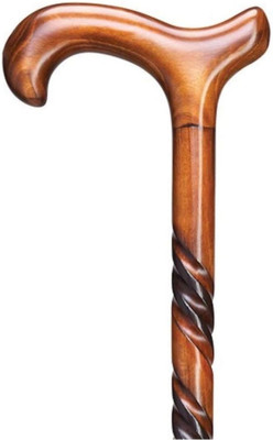 RanaCreation Morning wooden walking stick in half rassa stick for men and women Walking Stick