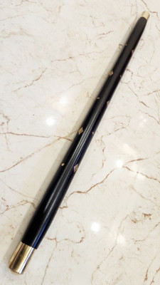 Sanvi Creation Mart Wood Morning Walk Hand Rule Stick, 23 inch, Natural Brown Pack of 1 Walking Stick