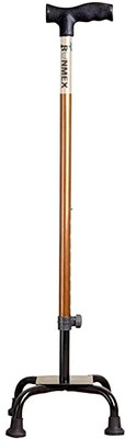 RUNMEX 4Leg Copper Dori Walking Stick