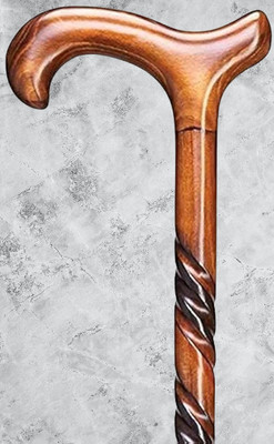Daksh creation store Jordar half rassa brown Walking Stick