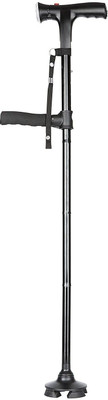 Fulkiza Twin Grip Cane Safe & Easy 2 Handled Cane With More Grip & Less Slip Walking Stick