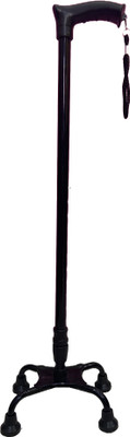 ASR SURGICAL Height Adjustable Walking Stick for Old People | Four-Legged Walking Stick Walking Stick