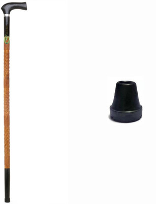 Sanvi Creation Mart Wooden walking stick fancy classy and tradional for men and women and old people Walking Stick