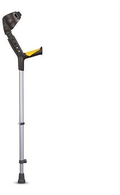 EXCLIQ Elbow Crutch with Height Adjustable Elbow Support Walking Stick