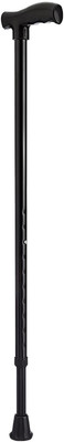 A1CARE Tynor Walking Stick L Type,Black-Universal Size Walking Stick