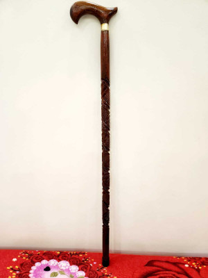 Sanvi Creation Mart Wooden walking stick fancy and authentic for men and women Walking Stick