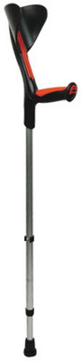 Rehab pro RP ELBOW CRUTCHES 939 PREMIUM-NRED Walking Stick