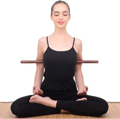 RanaCreation Wooden yoga roll/role for men and women Walking Stick