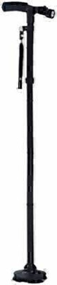 Kn2 MART Old People New Walking Stick Non-Slip Rubber Base Easy 2 Handled Folded Walking Stick