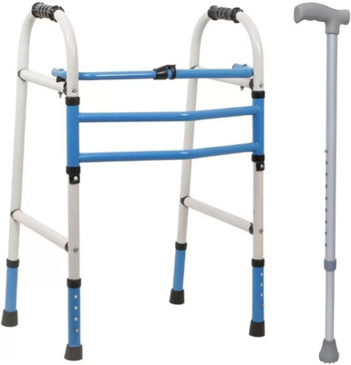 SONVI SURGICAL ADULT WALKER WITH WALKING STICK Walking Stick