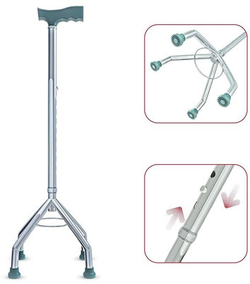 BALAJI BAZAR quadripod stick Walking Stick