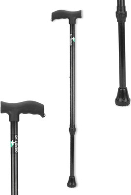 DR DOC Strong with Adjustable Height, Steel body for Men/Women, Patients & old people Walking Stick