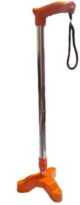 MUBBA 3 Leg Walking Sticks for old and physically challenged person Tripod Cane Walking Stick