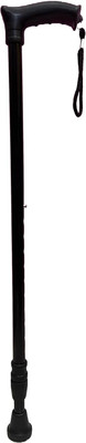 RanaCreation Walking stick in steel meterial with black color Walking Stick