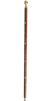 RanaCreation Wooden walking stick in diamond handle for men and women Walking Stick