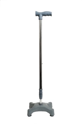 Bexdir GREY 4 LEG PLASTIC Walking Stick