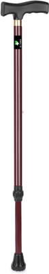 Dr. TORSO Cherry T- handle | Premium for men/ women, Old age people Walking Stick Walking Stick