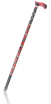 RanaCreation Morning wooden walking stick in puff design for men and women Walking Stick