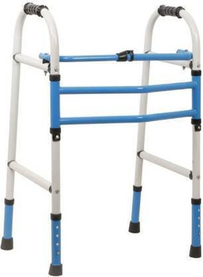 CLASORA Weight Balanced Frame Folding Walker For Adults & Patients Walking Stick