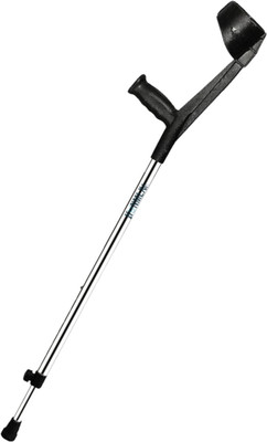 RUNMEX Anti-Slip LightWeight & Adjustable for Comfort - Black Elbow Crutch Walking Stick deal from flipkart RUNMEX Anti-Slip LightWeight & Adjustable for Comfort - Black Elbow Crutch Walking Stick deal from flipkart