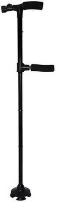 T TOPLINE Twin Grip Cane Walking Stick