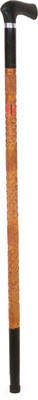 DGARYS Walking Stick for Men and Women Old Age Wooden Stick for Old People Light Weight BLACK Walking Stick