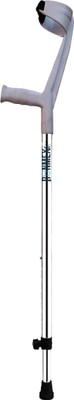 RUNMEX Sturdy & Lightweight GREY Elbow Crutch for Enhanced Mobility Walking Stick