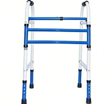 wecare SURGICAL HEIGHT ADJUSTABLE FOLDABLE PATIENTS AND ADULTS WALKING WALKER Walking Stick
