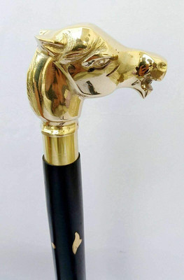 M S RISE 3FOLD BLAK HOURS Walking Stick