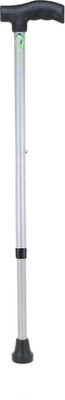 RCSP Walking Stick for Old People 1 Leg Men and Women Canes Hight Adjustable Crutches (SILVER) Walking Stick