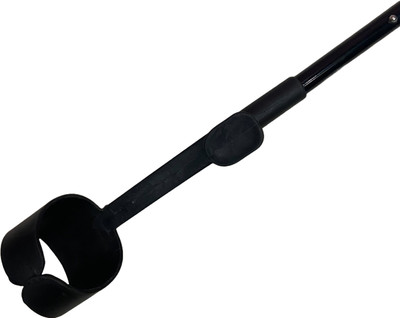 ASR SURGICAL 7 Leg Quadripod Black Pvc Height Adjustable Men/Women/Old Age People 96 Walking Stick
