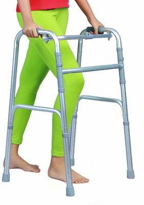 GLORIFIEDORTHO Walker Folding Adjustable Imported Premium Light Weight Walking Stick