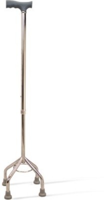 Nitin plastic Four-Legged Walking Stick Lightweight |Height Adjustable Walking Stick