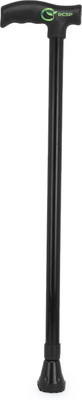 RCSP Walking Stick for Old People Men and Women Aluminum Black D Walking Stick