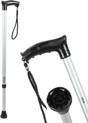 IWALK New Design with Extra Strength - Silver Walking Stick